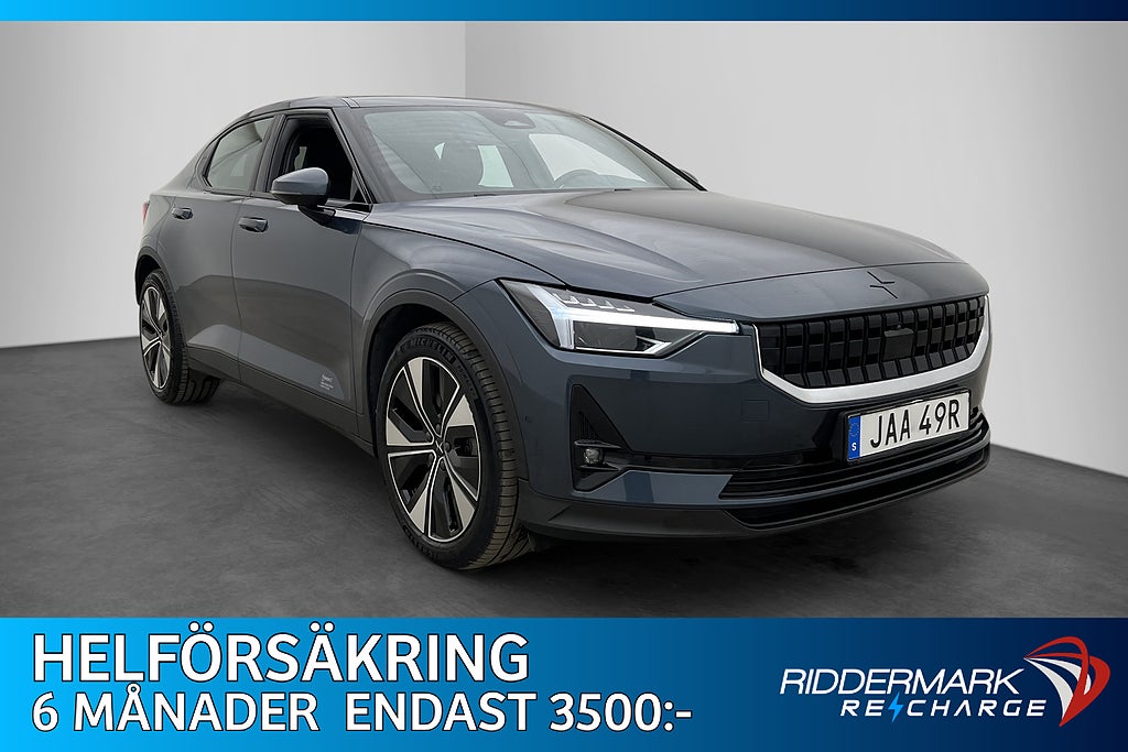 Polestar 2 Long Range Single Motor Plus H/K Pano 360° MOMS