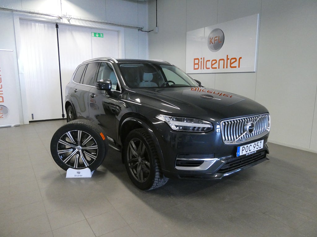 Volvo XC90 Recharge-T8-Drag-Inscrpt-7sits*KAMPANJ*Pano-Skinn-AWD