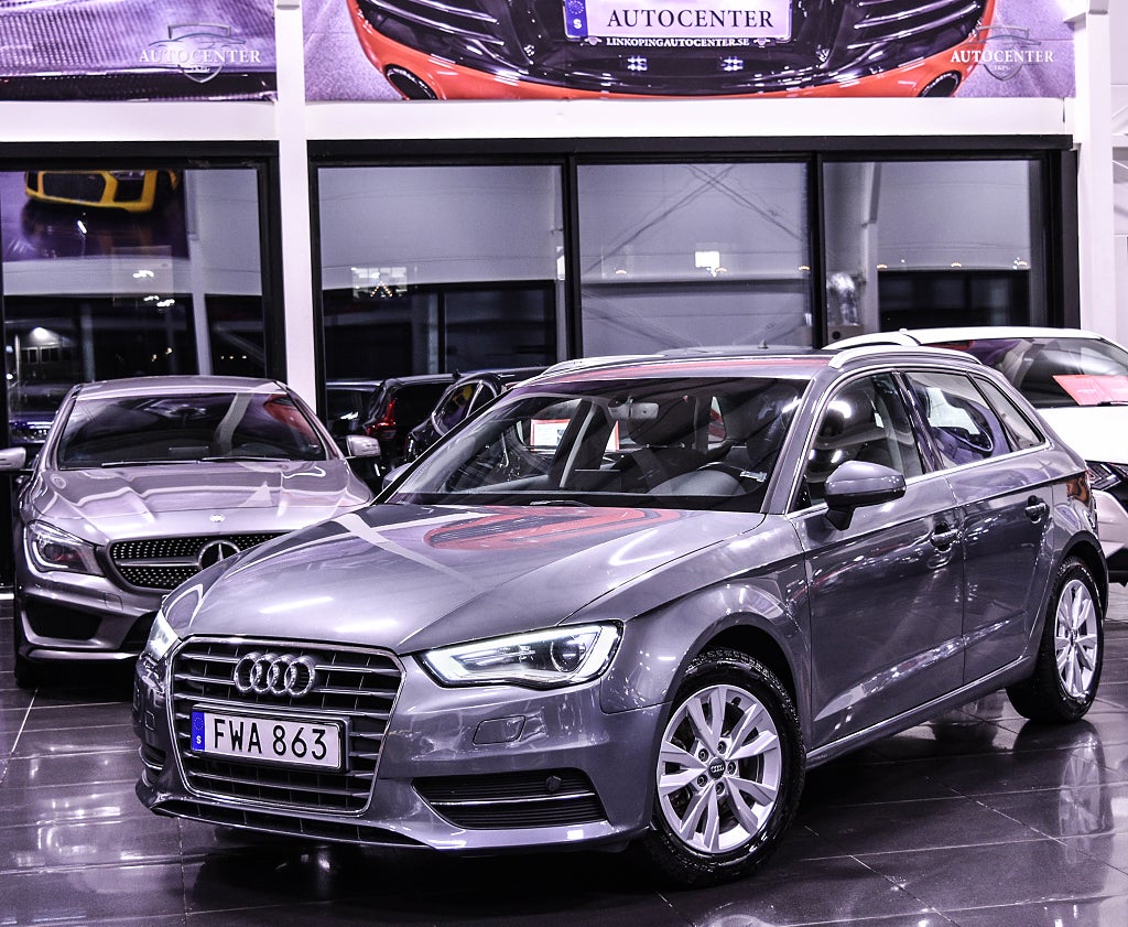 Audi A3 Sportback 1.4 TFSI S Tronic M-Värmare P-Sensor