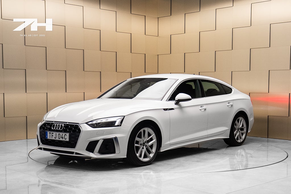 Audi A5 Sportback 45 TFSI quattro S Line / Backkamera / Moms