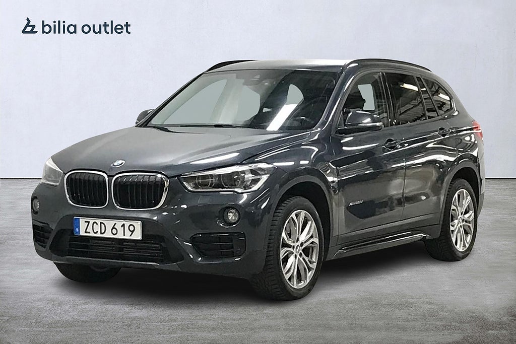 BMW X1 xDrive20d aut Sport line 190hk Navi Drag HuD Backkamera
