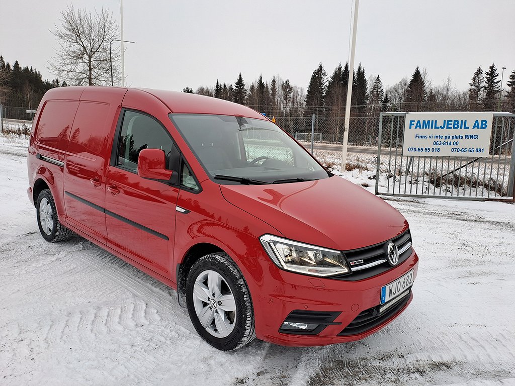 Volkswagen Caddy Maxi 2.0 TDI 150hk 4M Dsg Inredning 2sidodörrar