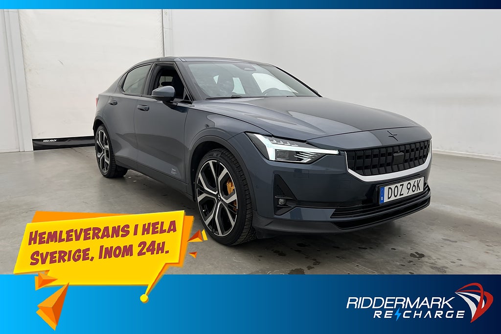 Polestar 2 Long Range Dual Motor Performance PVärm H/K Pano