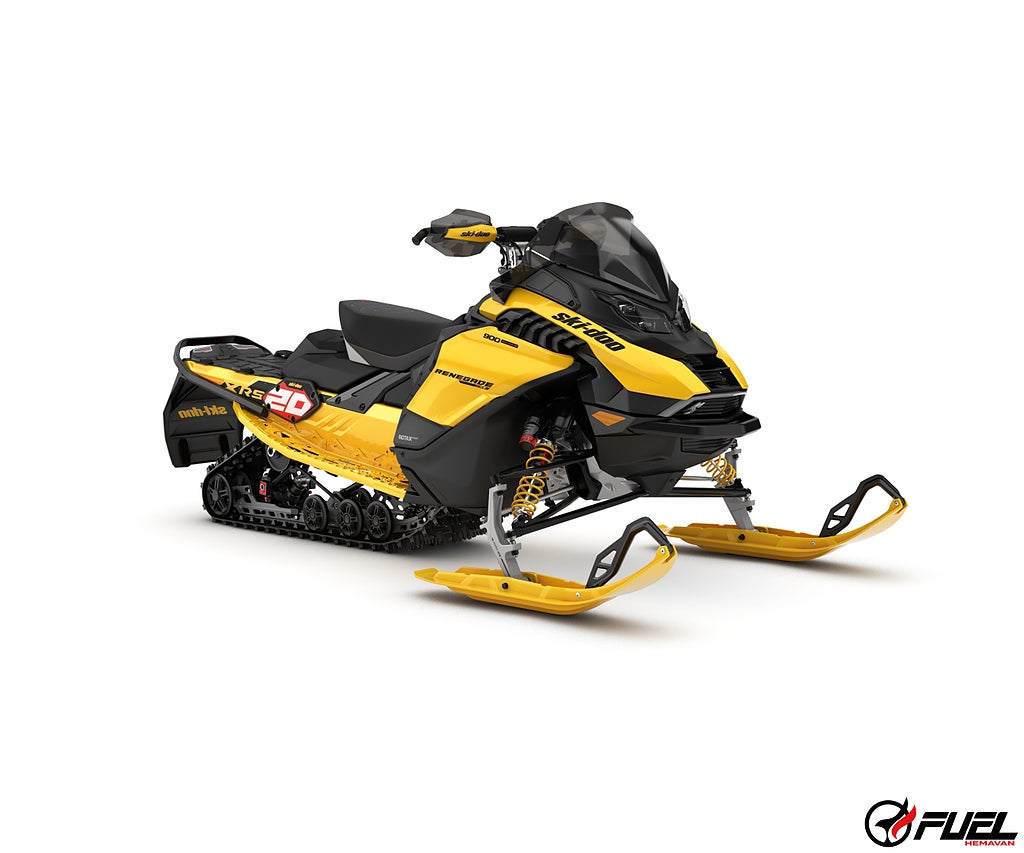 Ski-Doo Renegade X-RS 900 ACE Turbo R 137in 3500mm 1.5in 38mm Ice Ripper XT Elect