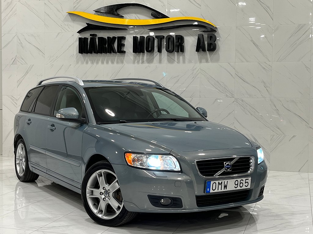 Volvo V50 D5 Summum Dragkrok Skinn 