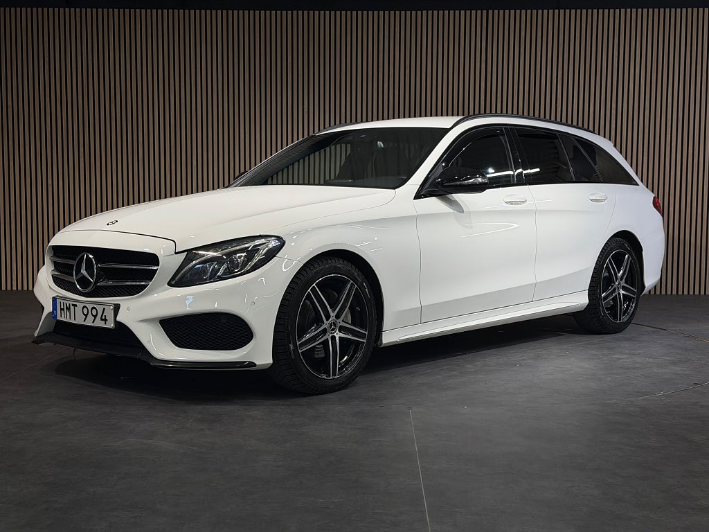 Mercedes-Benz C 220 T d 4MATIC AMG Line /Drag/Burmeister/Värmare/GPS