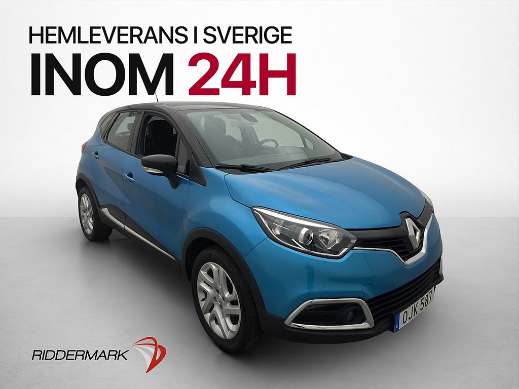 Renault Captur 0.9 TCe  90hk Keyless Sätesvärme AC Bluetooth