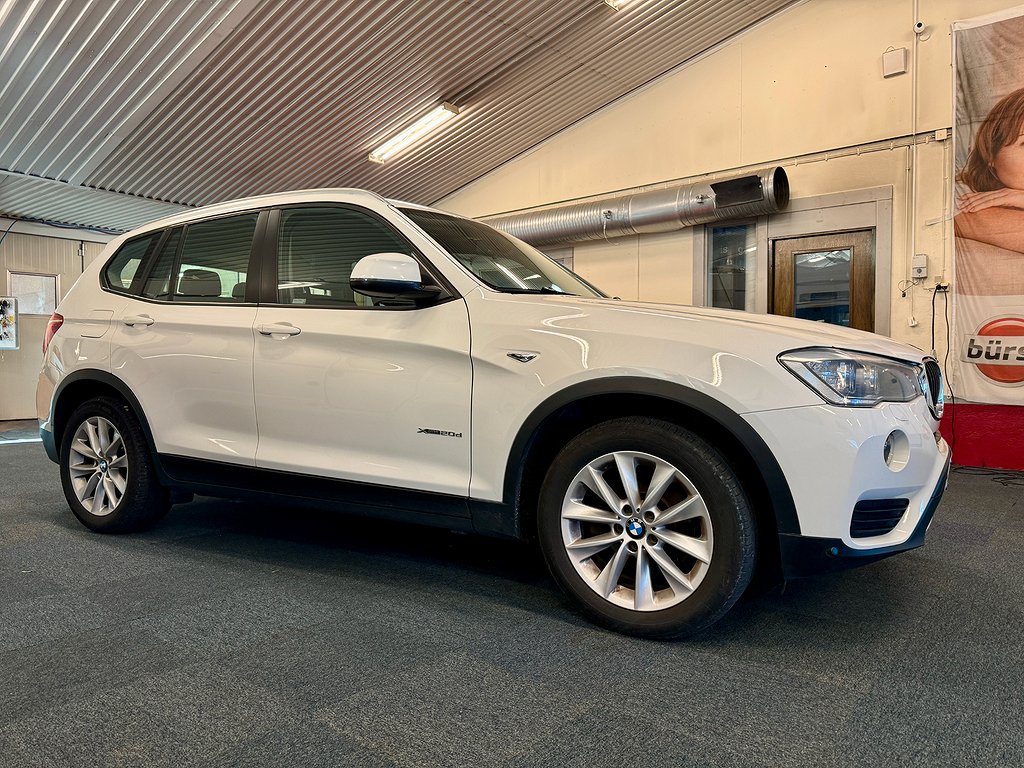 BMW X3 xDrive20d Drag. Rattvärme. S&V Hjul