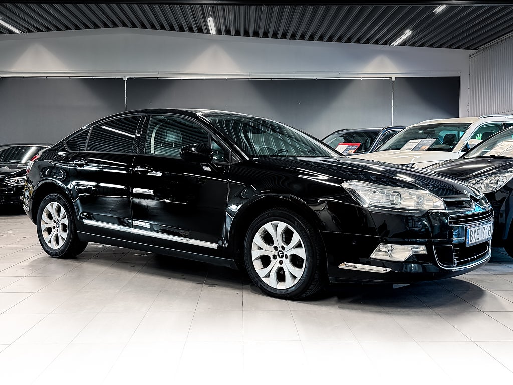 Citroën C5 Sedan 2.0 HDi Nyservad Skinn Massage Drag PDC 