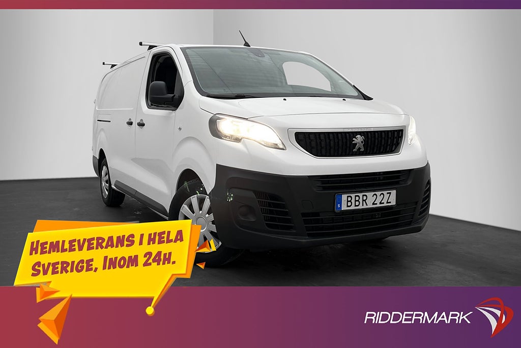 Peugeot Expert L3 Värmare Dragkrok PDC Farthållare V-Inredd