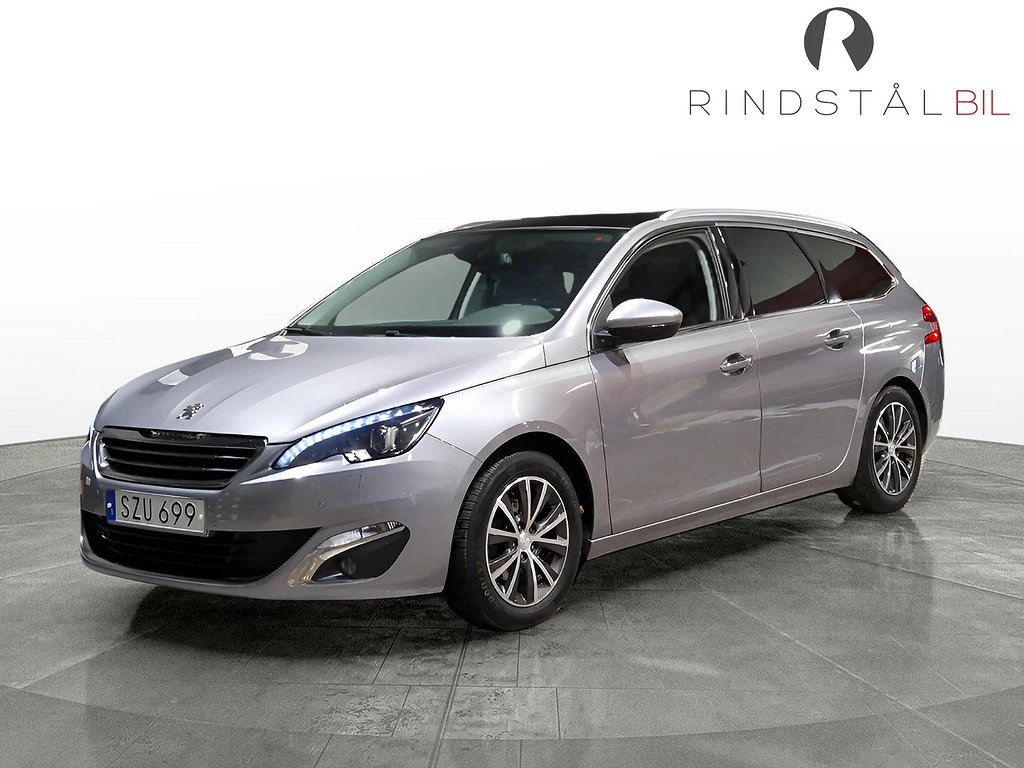 Peugeot 308 SW 1.2 e-THP 130 HK AUT ALLURE NAVI DRAG PANO 