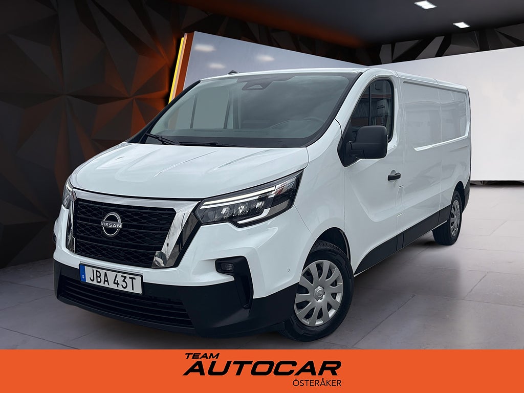Nissan Primastar N-Connecta L2H1 A/T 150HK Värmare Dragkrok Backkamera