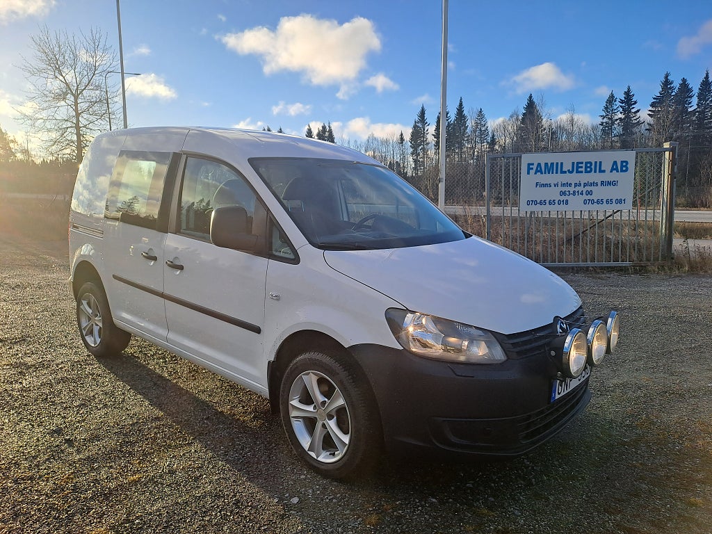 Volkswagen Caddy 2.0 TDI 4Motion  Dubbla skjutdörrar,Värmare