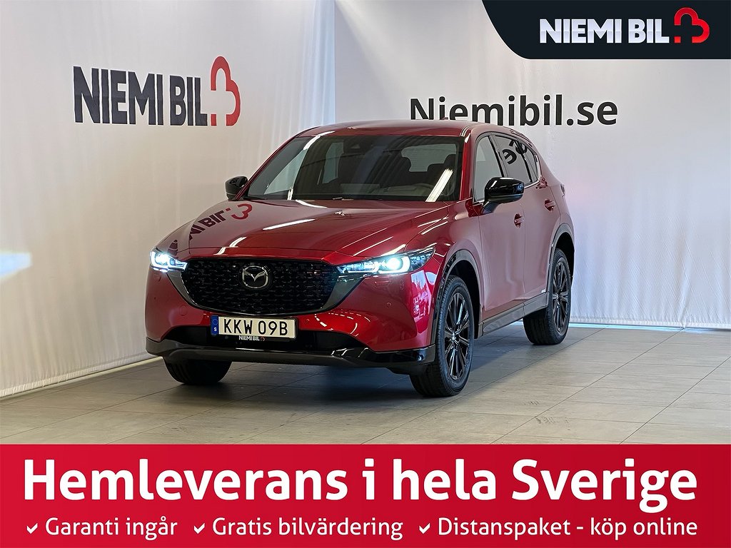 Mazda CX-5 2.5 AWD 194hk 10ÅrsGaranti/Nav/360°-kamera/MOMS