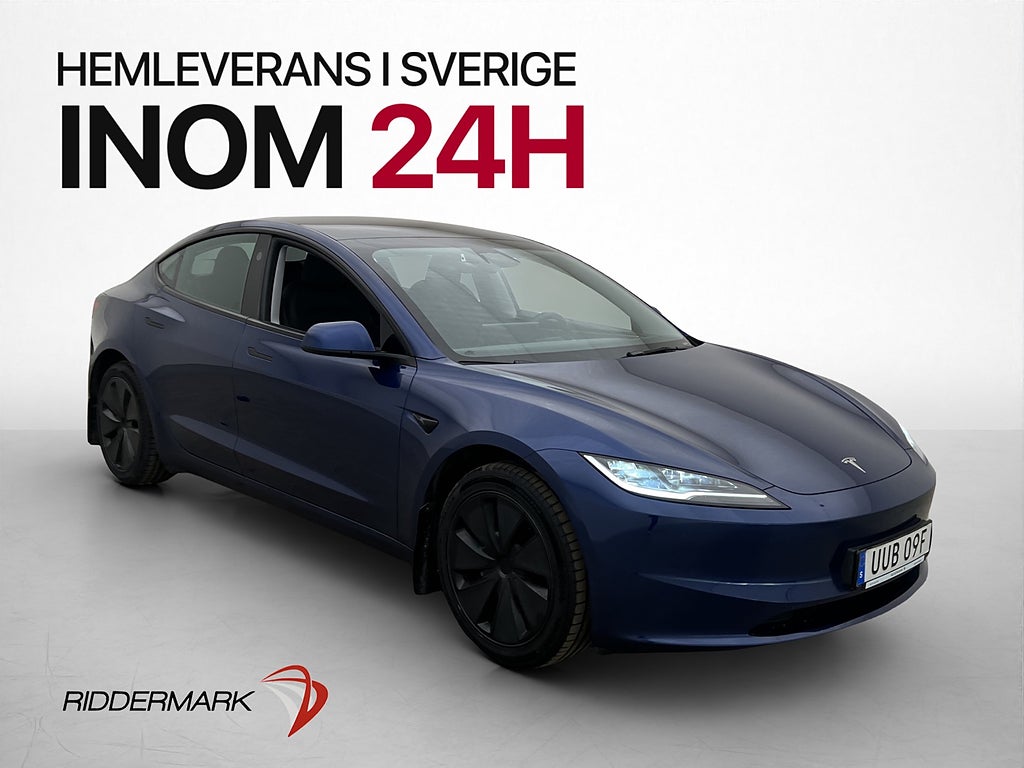 Tesla Model 3 Standard Range Drag Autopilot Pano Svensksåld