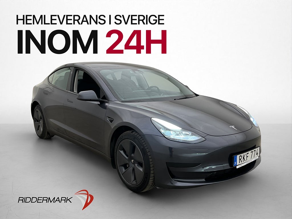 Tesla Model 3 Standard Range Autopilot Pano Sv.Såld MOMS