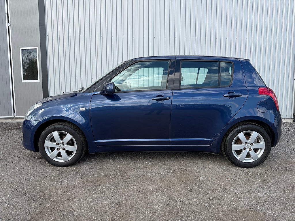Suzuki Swift 5-dörrar 1.3 DOHC 16V VVT Manuell Euro 4