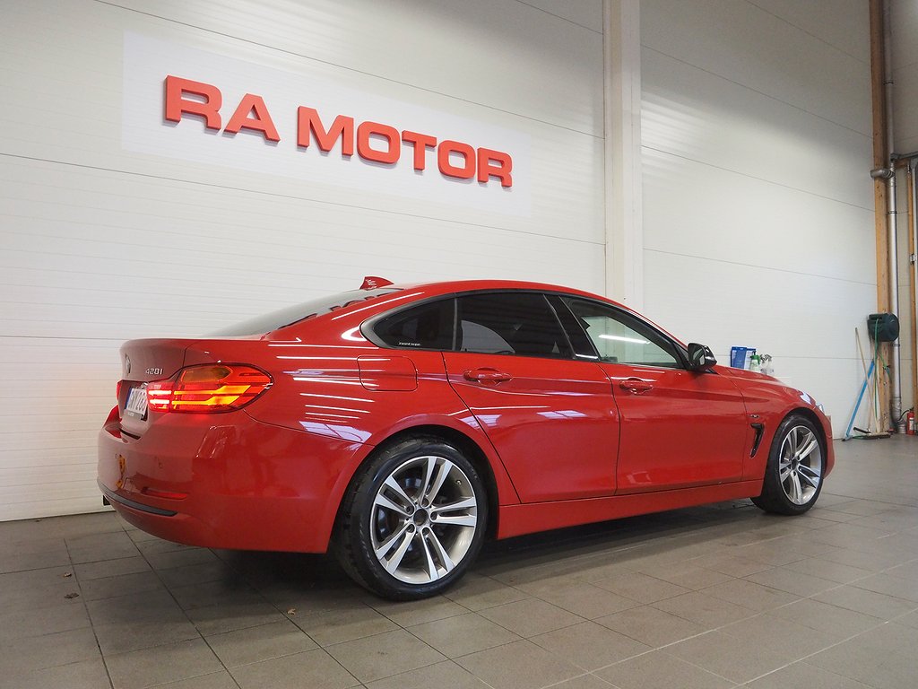 BMW 428 i Gran Coupé 245hk Aut Sport Line | Motorvärmare | 2015