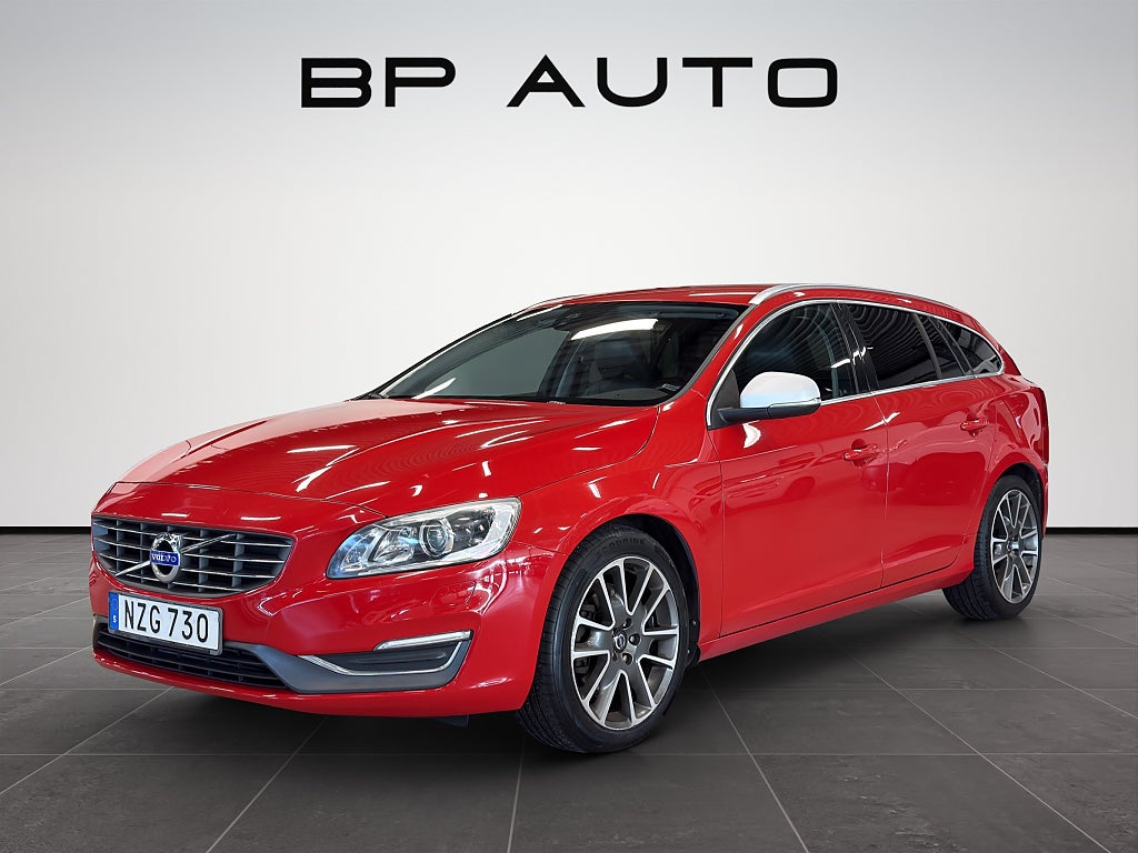 Volvo V60 D4 Geartronic Summum Ny Kamrem Drag Läder Bluetooth 