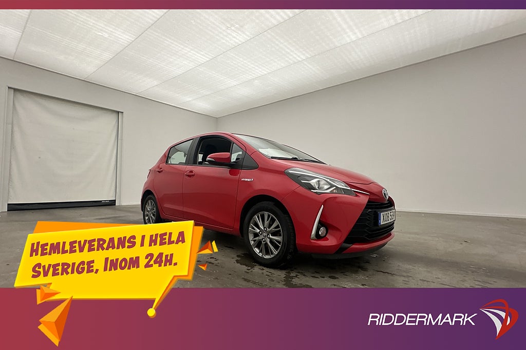 Toyota Yaris Hybrid 101hk Active Kamera Farthållare BT