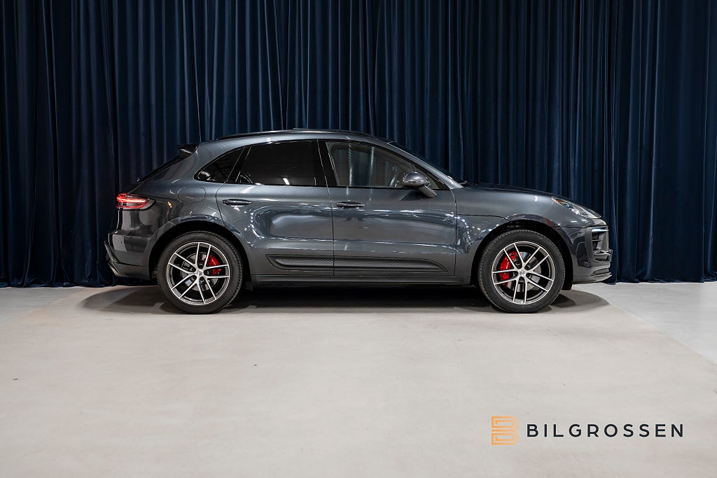Porsche Macan S PDK Burmester Pano Adp Luftfjädring Drag