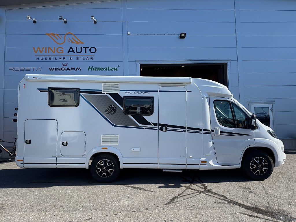 Knaus VAN TI 650 MEG VANSATION (165HK) Långbädd & stort garage! Får kö