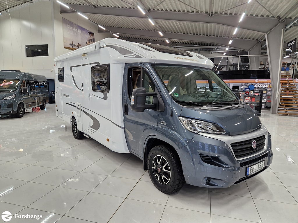 Weinsberg Caraloft 700 MEH // Taksäng, 3500 kg, Långbädd