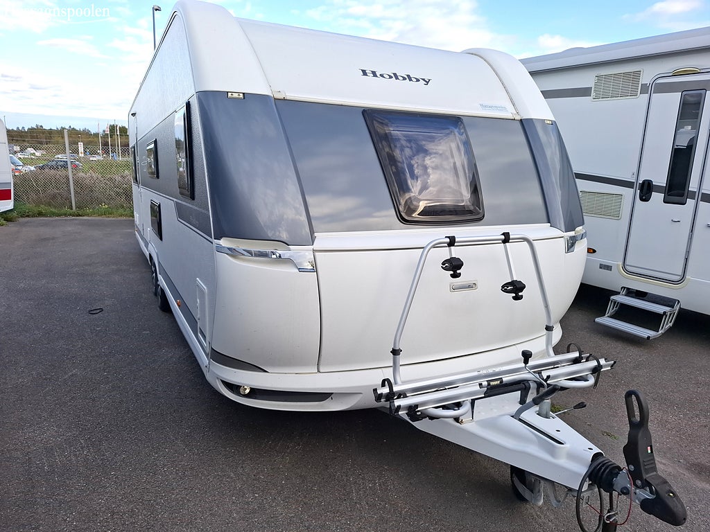 Hobby 720 UKFE PRESTIGE Barnkammare, Alde, Cykelställ, Micro