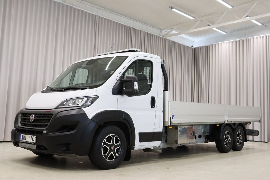 Fiat Ducato 160HK Automat Extra långt Flak EnÄgare Leasebar