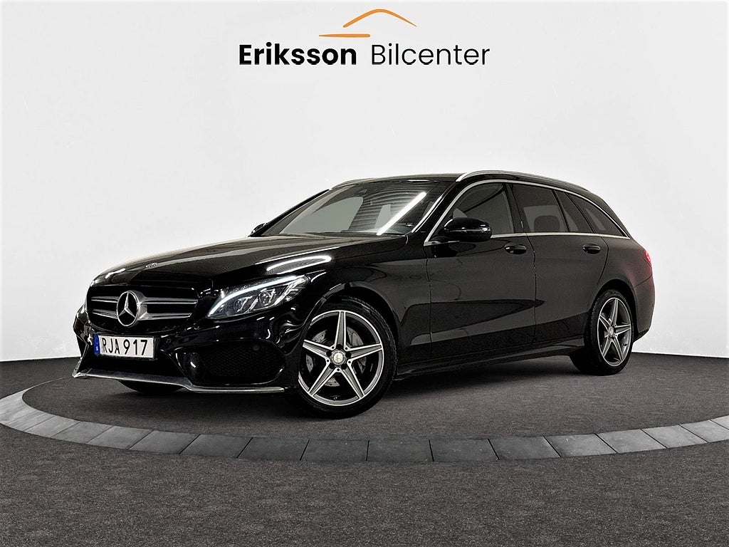 Mercedes-Benz C 220 d 4M AMG Line Navi/B-kam/Drag/Burmester/Eu-6