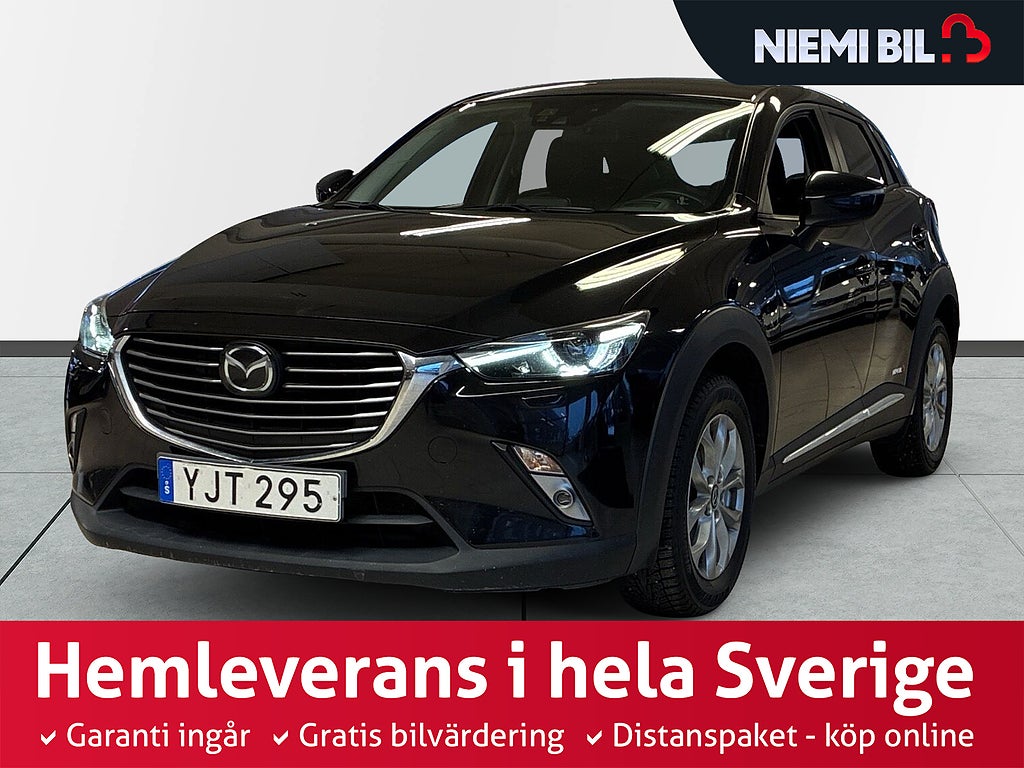Mazda CX-3 1.5 D AWD Optimum BOSE HuD 10års-garanti S&V