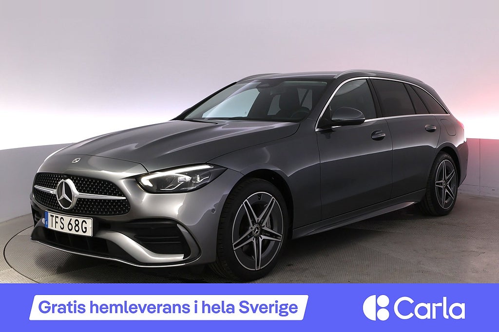 Mercedes-Benz C 300 T e 9G AMG Drag Kamera Carplay Navi