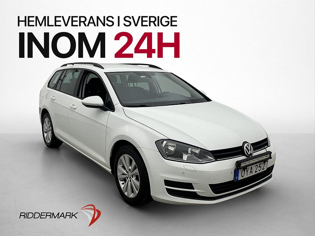 Volkswagen Golf SC TDI 110hk D-Värmare LED-Ramp Kamera Drag