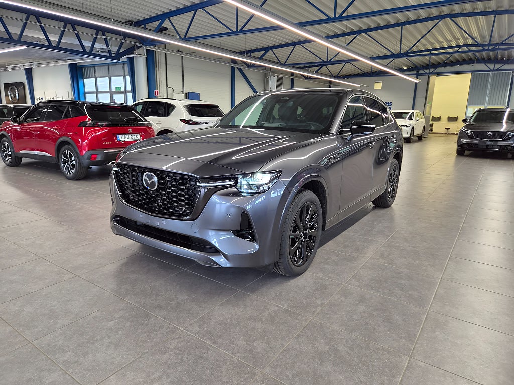 Mazda CX-60 PHEV AWD, Homura, Svart skinn. *Kampanj*