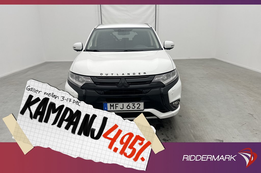 Mitsubishi Outlander PHEV 4WD 203hk Busine 4,95% Ränta