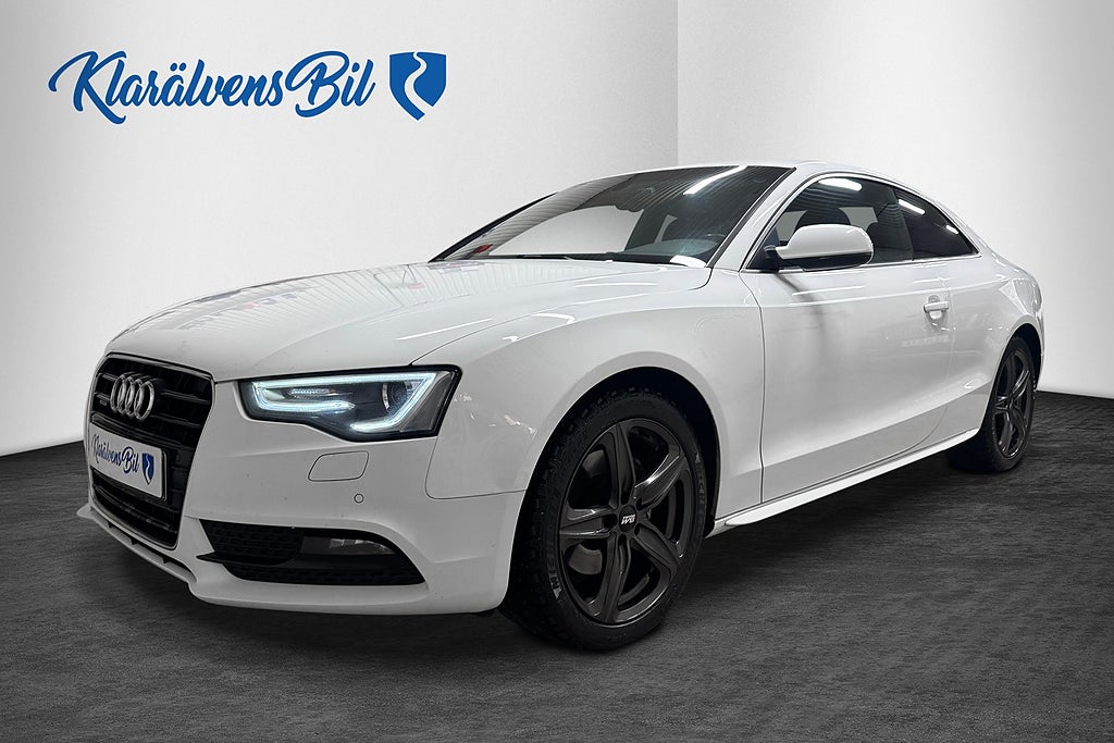 Audi A5 Coupé 2.0 TFSI Quattro Comfort (224hk) Skinn FHållare