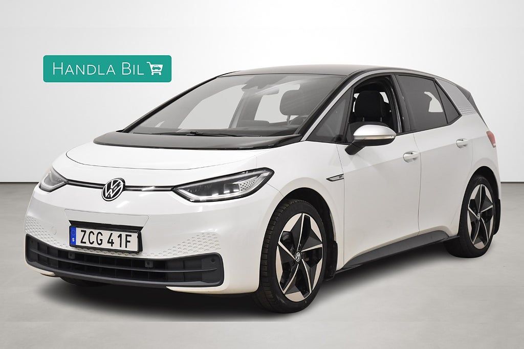 Volkswagen ID.3 Pro Performance MAX 1st Edition HUD Pano P-Värm El-stol/Massage