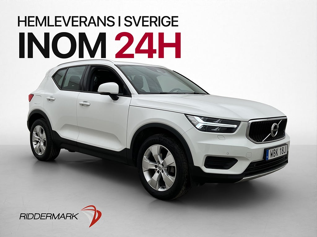 Volvo XC40 T3 Momentum VOC Värmare P-Sensorer Rattvärme