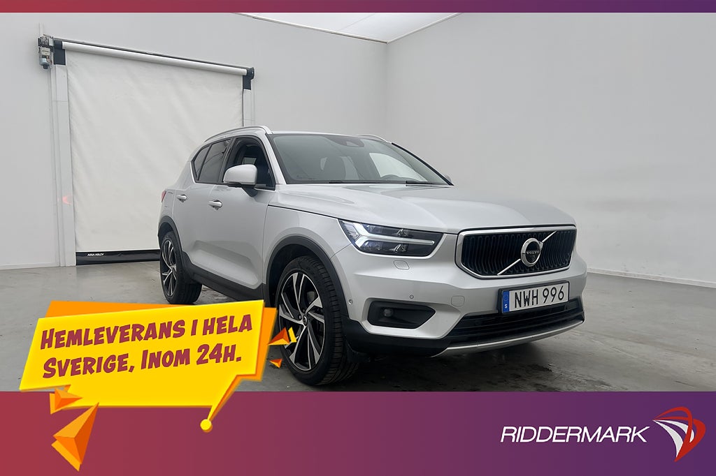 Volvo XC40 D4 AWD 360° Skinn VoC Värmare Drag BLIS 190hk