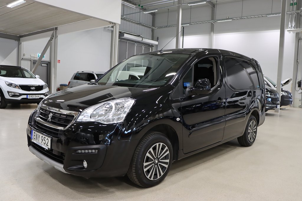 Peugeot Partner Van Utökad Last 1.6 BlueHDi EGS, 99hk, 2017