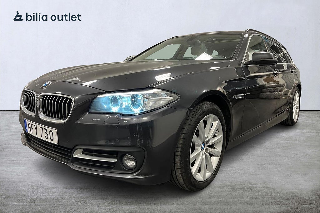 BMW 520d xDrive Touring 190hk Panorama H/K Navi Sensorer Skinn