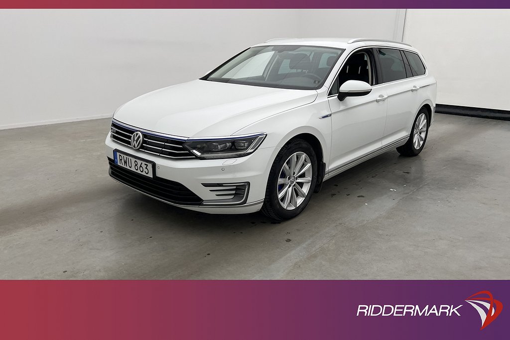 Volkswagen Passat GTE 218hk Executive Kamera Halvskinn Drag