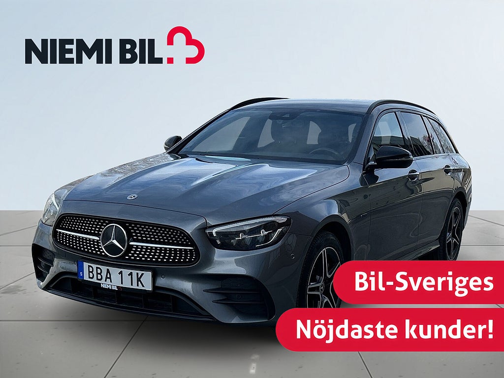 Mercedes-Benz E 300 4MATIC AMG Line/Ad.Farthållare/S&V-Däck/Backkamera