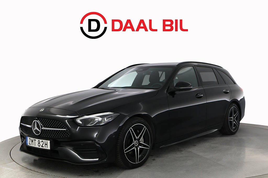 Mercedes-Benz C200 200T 4M 204HK AMG B-KAMERA PVÄRM APP-CON 