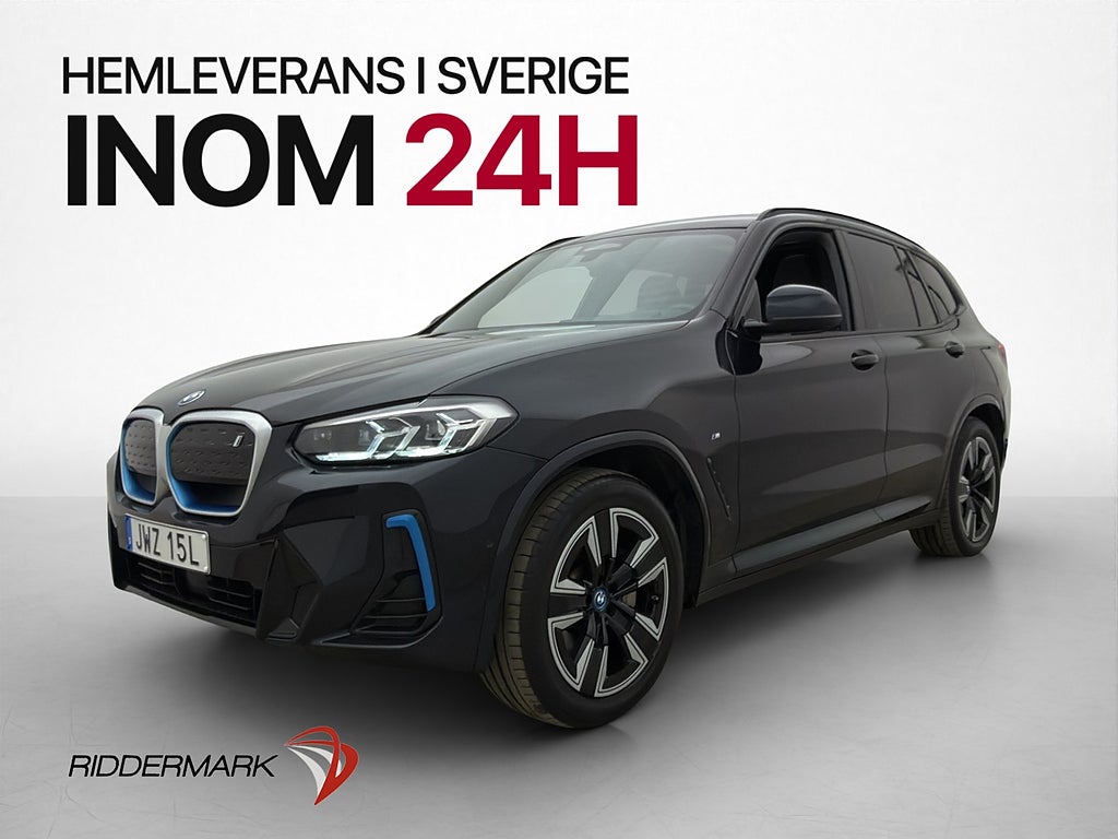 BMW iX3 Charged 286hk M Sport Pano Kamera Skinn CarPlay MOMS