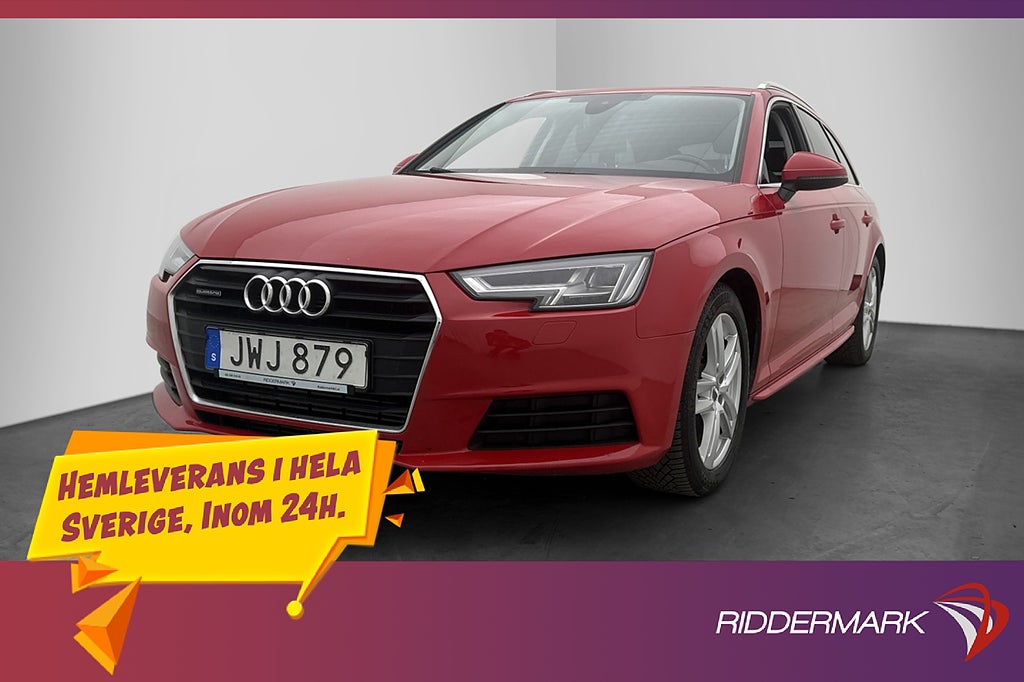Audi A4 Avant 3.0 TDI Quattro 272hk Proline Cockpit B&O Drag
