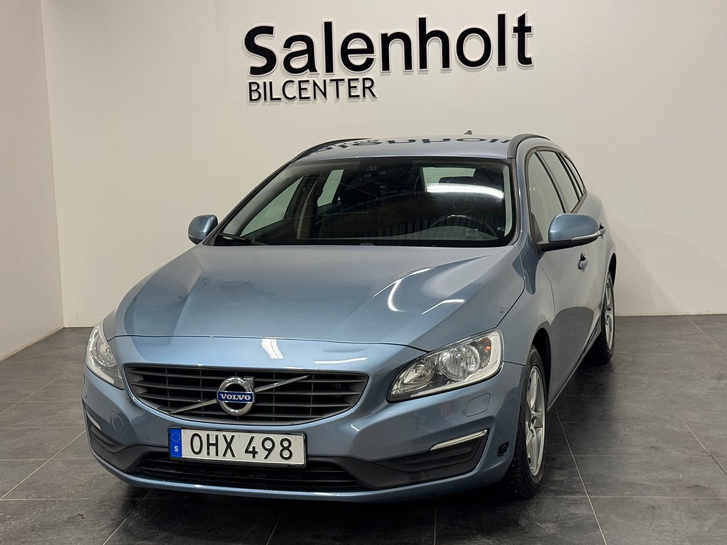 Volvo V60 D2 Geartronic Kinetic Euro 6 / Drag / M-värmare 