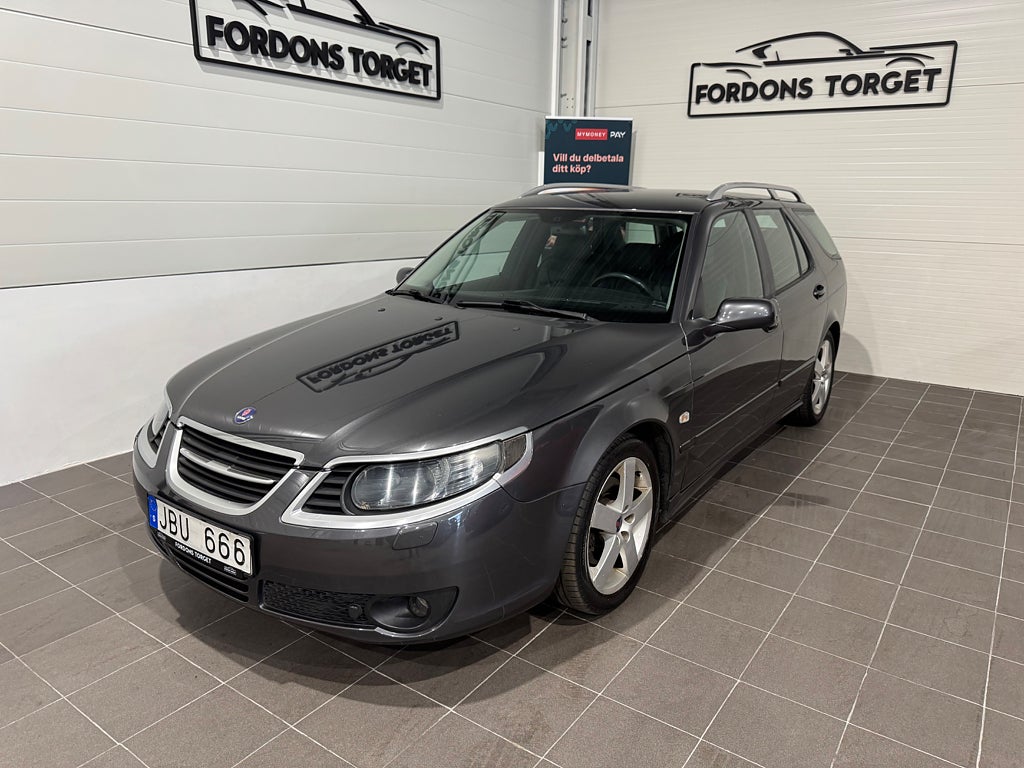Saab 9-5 SportCombi 2.3t BioPower Griffin Vector Nyservad Drag