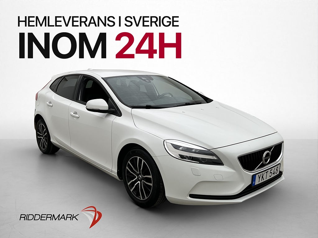 Volvo V40 T3 152hk Momentum Kamera Drag Navi