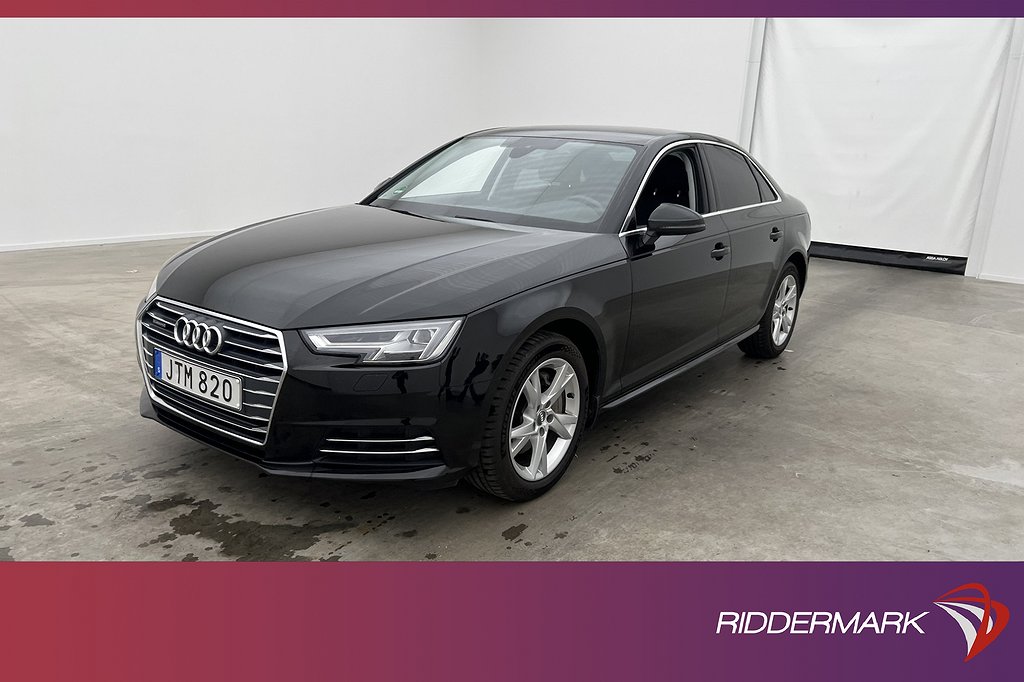 Audi A4 Sedan 2.0 TDI Quattro 190hk Proline Kamera 0,44L/mil